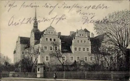 Ak Dobrilugk Doberlug Kirchhain in Brandenburg, Schloss