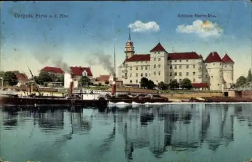 Ak Torgau an der Elbe, Schloss Hartenfels