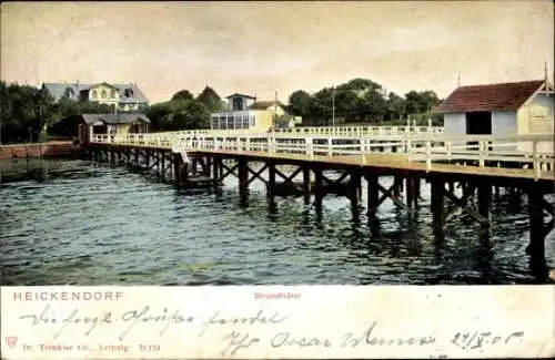 Ak Heikendorf an der Kieler Förde, Strandhotel