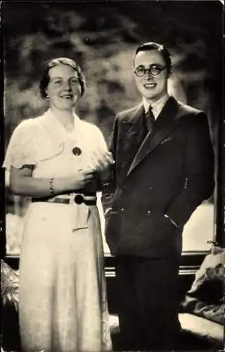 Ak Prinzessin Juliana der Niederlande, Prinz Bernhard von Lippe Biesterfeld