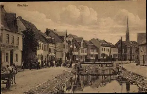 Ak Miehlen im Taunus, Straßenpartie, Gasthaus Nassauer Hof