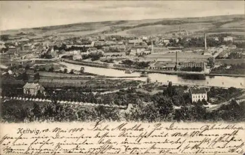 Ak Kettwig Essen im Ruhrgebiet, Panorama