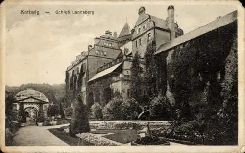 Ak Ratingen Nordrhein Westfalen, Schloss Landsberg bei Kettwig