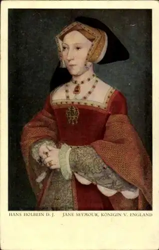 Künstler Ak Holbein, H., Jane Seymour, Königin von England