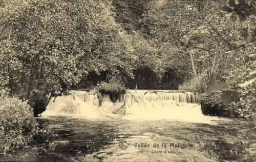 Ak Anhée Wallonien Namur, Tal der Molignée, Wasserfall