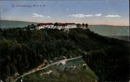 Ak Obernai Elsass Bas Rhin, Odilienberg Mont Sainte Odile