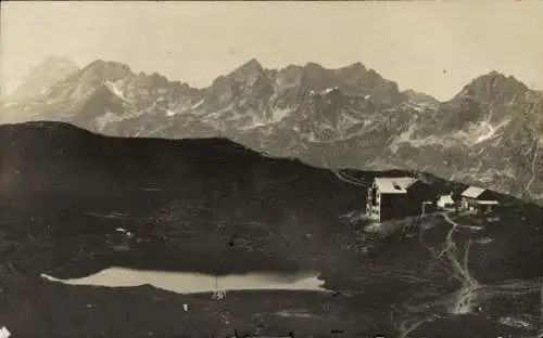 Ak Oberstdorf im Oberallgäu, Rappenseehütte, Widderstein
