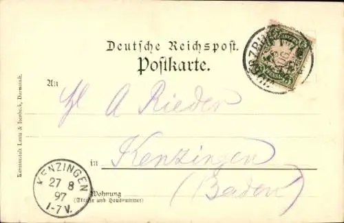 Ak Straßburg Elsass Bas Rhin, Kleberplatz