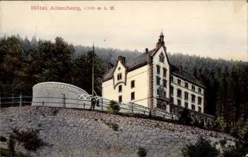 Ak Neubois Gereuth Elsass Bas Rhin, Hotel Altenberg