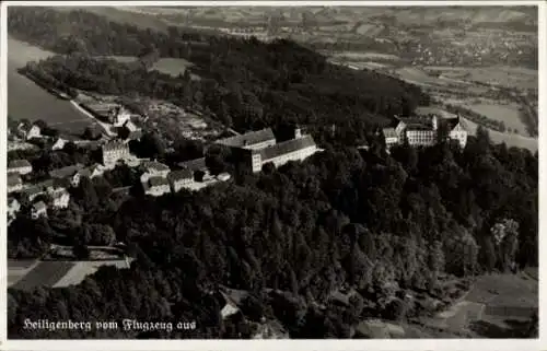 Ak Heiligenberg in Baden, vom Flugzeug aus gesehen