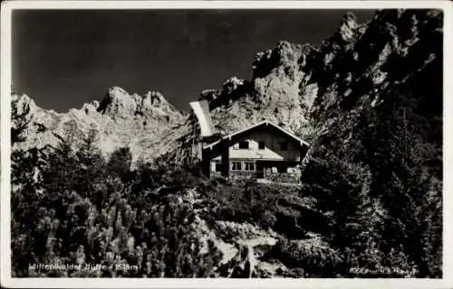 Ak Mittenwald, Mittenwalder Hütte, Karwendelgebirge