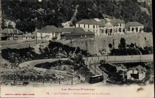 Ak Cauterets Hautes Pyrénées, Etablissement de la Raillerne