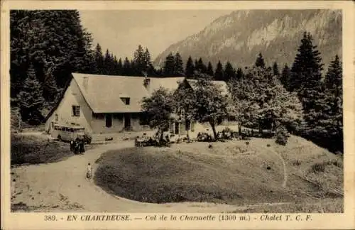 Ak Grande Chartreuse Isère, col de la charmette, chalet