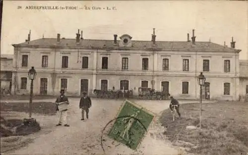 Ak Aigrefeuille Loire Atlantique, La Gare