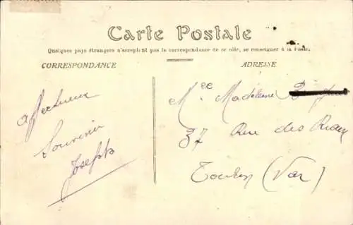 Ak Rochefort sur Mer Charente Maritime, Bourse du Travail