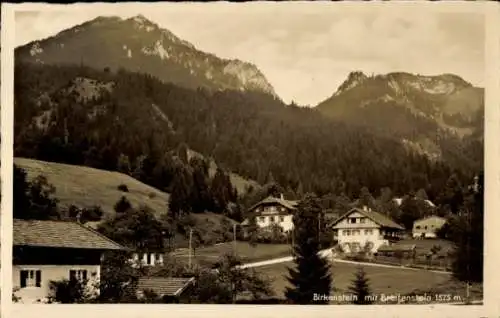 Ak Birkenstein Fischbachau in Oberbayern, Gesamtansicht, Breitenstein