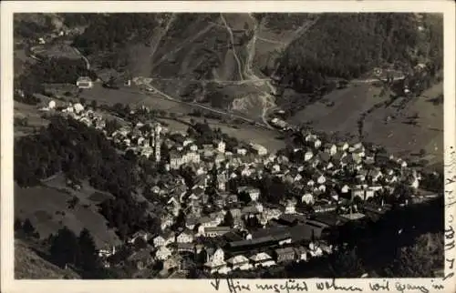 Ak Todtnau im Schwarzwald, Vom Lysbühl gesehen, Gesamtansicht