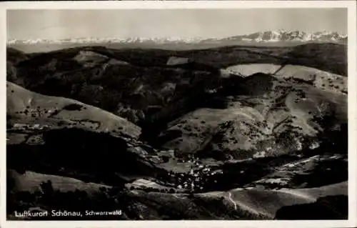 Ak Schönau im Schwarzwald, Panorama