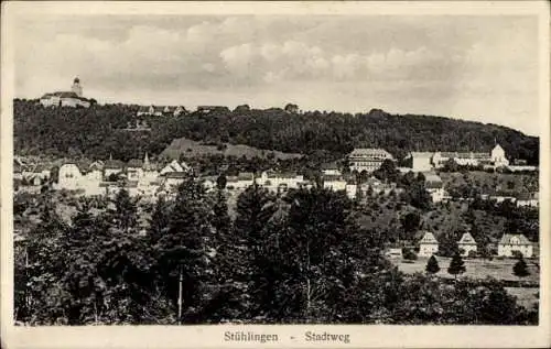 Ak Stühlingen im Schwarzwald Baden, Stadtweg