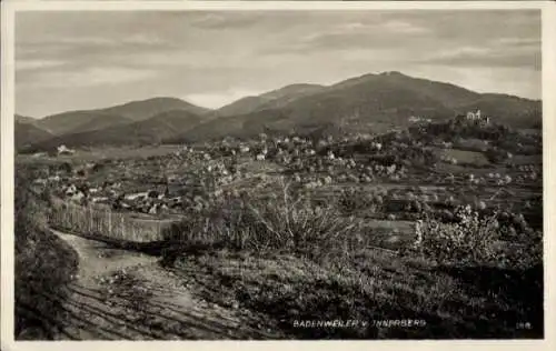 Foto Ak Badenweiler im Schwarzwald, Panorama vom Innerberg gesehen