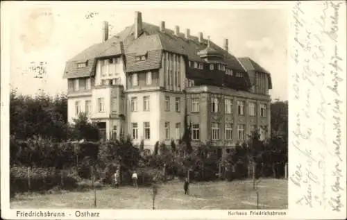 Ak Friedrichsbrunn Thale im Harz, Kurhaus