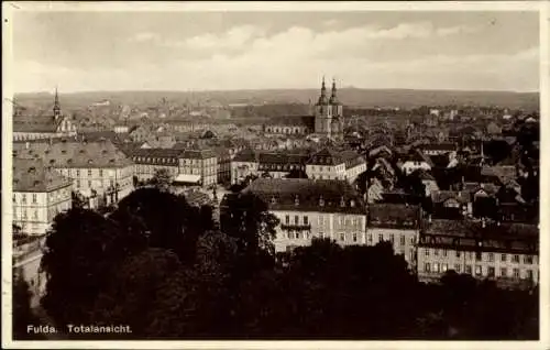 Ak Fulda in Hessen, Totalansicht