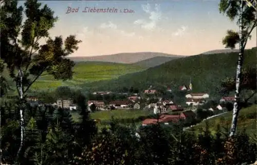 Ak Bad Liebenstein im Thüringer Wald, Panorama