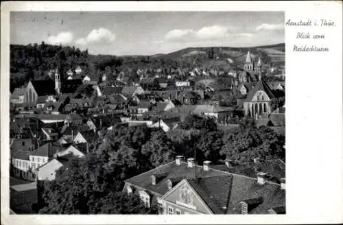 Ak Arnstadt in Thüringen, Blick vom Neideckturm