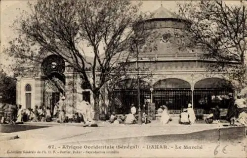 Ak Dakar Senegal, Westafrika, Der Markt