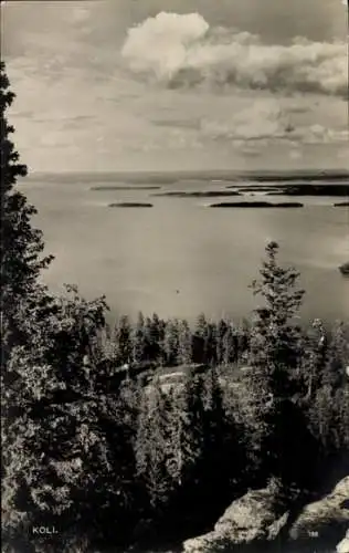 Ak Finnland, Koli, Landschatfsblick