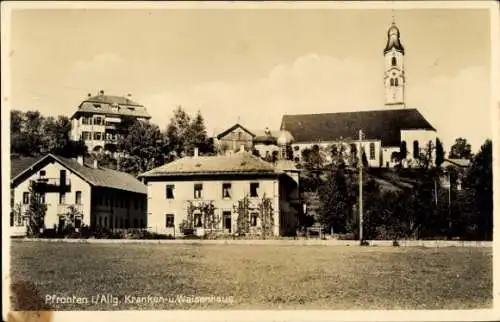 Ak Pfronten im Allgäu, Kranken- und Waisenhaus