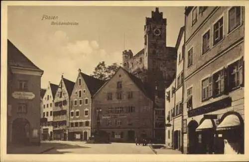 Ak Füssen im Allgäu, Reichenstraße