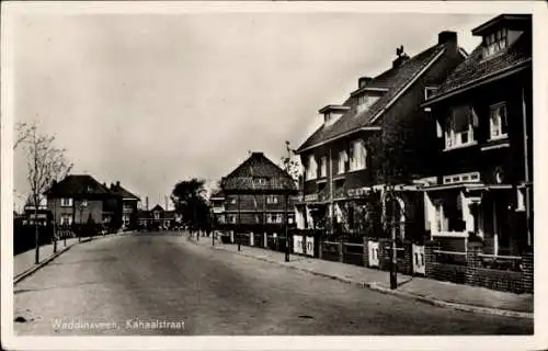 Ak Waddinxveen Südholland, Kanaalstraat