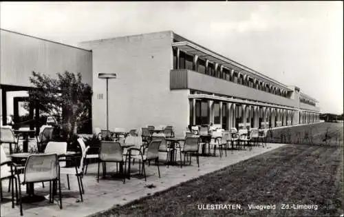 Ak Ulestraten Limburg Niederlande, Vliegveld, Terrasse