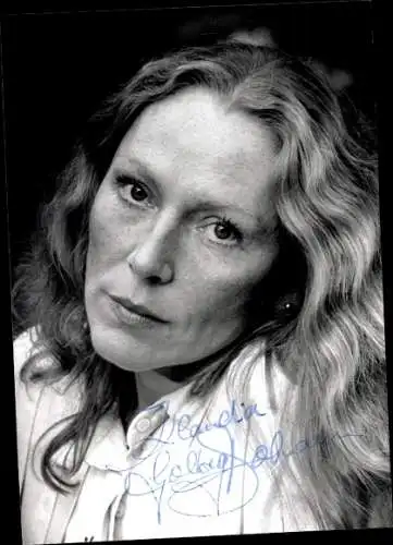 Foto Schauspielerin Klaudia Golberg-Dohrmann, Portrait, Autogramm