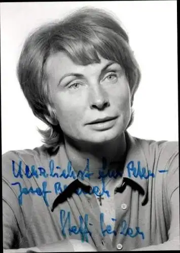 Ak Schauspielerin Steffi Seiler, Portrait, Autogramm