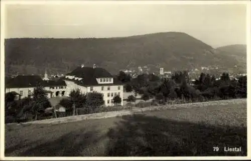 Ak Liestal Kanton Basel Land Schweiz, Gesamtansicht