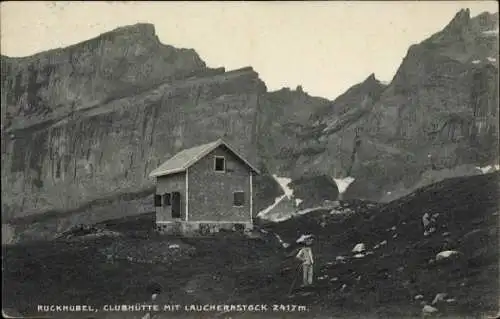 Ak Engelberg Kanton Obwalden Schweiz, Rugghubel, Lauchernstock