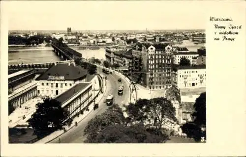 Foto Ak Warszawa Warschau Polen, Zjazd, Panorama, Praga