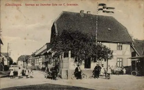 Ak Gleidingen Laatzen Niedersachsen, Gasthaus zur Deutschen Eiche