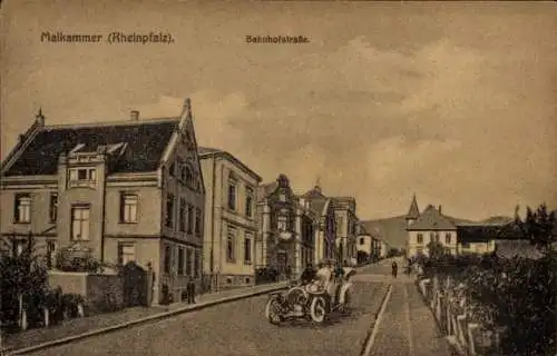 Ak Maikammer Rheinland Pfalz, Bahnhofstraße