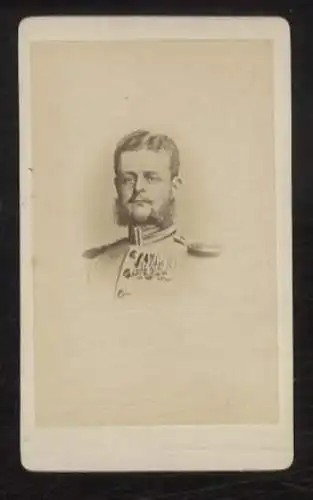 CdV Portrait Erbgroßherzog von Oldenburg