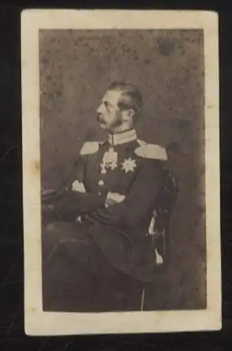 CdV Portrait Albert von Sachsen-Coburg-Gotha