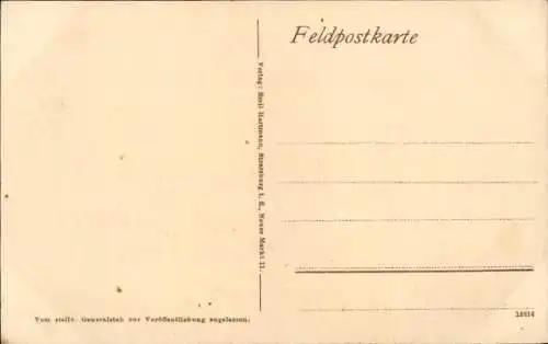 Ak Cirey Meurthe et Moselle, Blockhaus mit Schanzen, Kriegsschauplatz