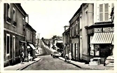 Ak Connerré Sarthe, Rue de Paris