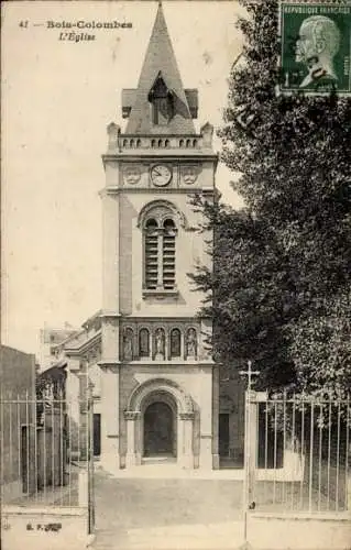 Ak Bois Colombes Hauts de Seine, Kirche