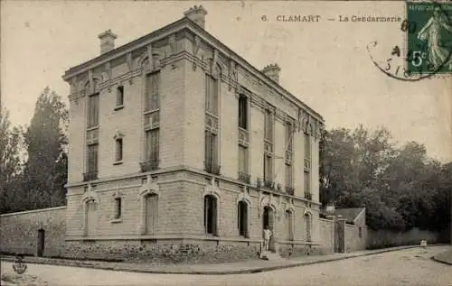 Ak Clamart Hauts de Seine, Gendarmerie