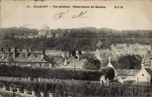 Ak Clamart Hauts de Seine, Gesamtansicht