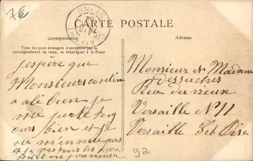 Ak Clamart Hauts de Seine, Hospiz Sainte Émilie, Pavillon Adolphe Schneider