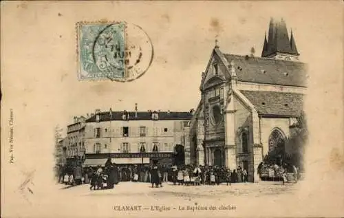 Ak Clamart Hauts de Seine, Kirche